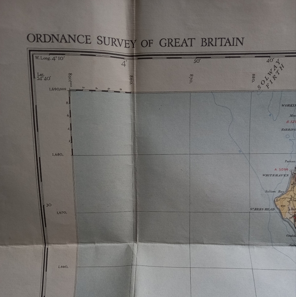Old Ordnance Survey map Quarter inch maps sheet 1 and 2 - Picture 5 of 8